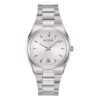 Reloj Bulova 96M156 Surveyor Lady esfera plateada vista frontal