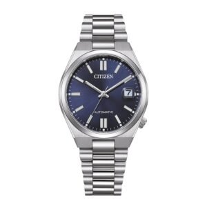 Reloj Citizen NJ0200-50M Tsuyosa esfera azul vista frontal