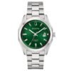 Reloj Bulova 96B429 Surveyor esfera verde vista frontal