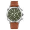 Reloj Bulova 96B482 Military esfera verde vista frontal