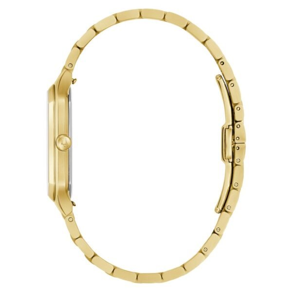 Reloj Bulova 97B236 Tony Bennett vista lateral caja dorada