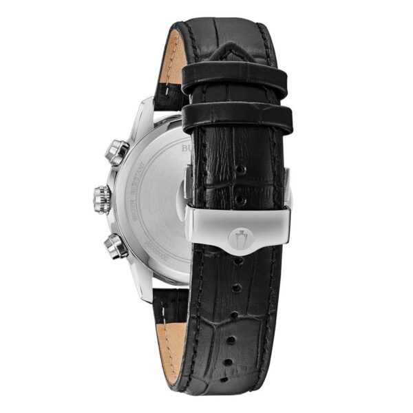 Reloj Bulova 96B310 Sutton tapa trasera correa de piel