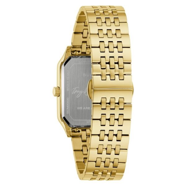 Reloj Bulova 97B236 Tony Bennett tapa trasera firma grabada