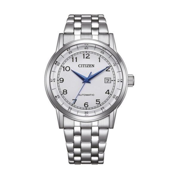 Citizen NJ0210-56A esfera blanca vista frontal Reloj Citizen NJ0210-56A automático esfera blanca vista frontal