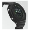 Reloj Casio GA-2100-1A3ER perfil lateral negro