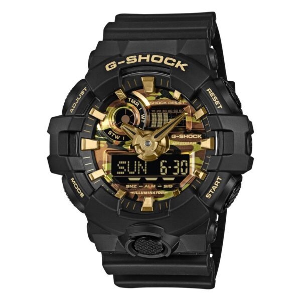 Reloj Casio GA-700CF-1AER esfera camuflaje vista frontal