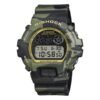 Reloj Casio DW-6900CMG-3ER camuflaje verde vista frontal