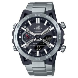 Reloj Casio ECB-2000D-1AEF Edifice Sospensione esfera negra vista frontal