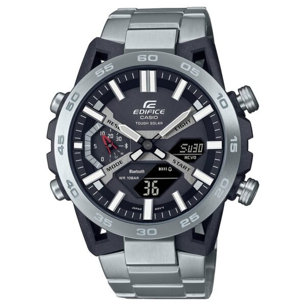 Reloj Casio ECB-2000D-1AEF Edifice Sospensione esfera negra vista frontal