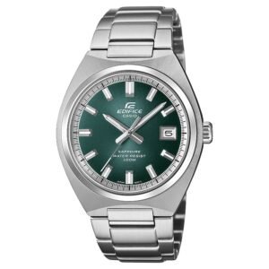 Reloj Casio EFB-109D-3AVEF Edifice esfera verde vista frontal
