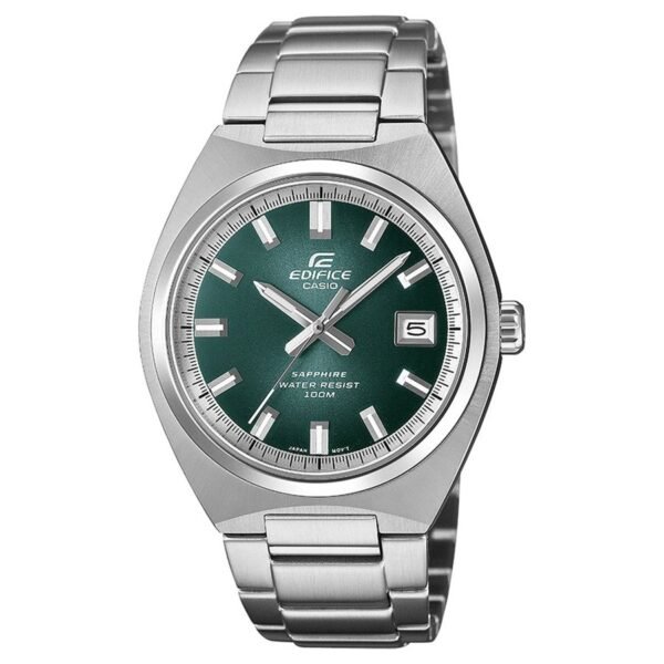 Reloj Casio EFB-109D-3AVEF Edifice esfera verde vista frontal
