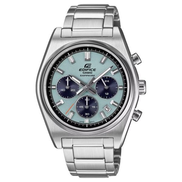Reloj Casio EFB-730D-2BVUEF Edifice cronógrafo esfera azul vista frontal
