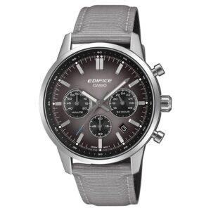 Reloj Casio EFR-575C-8AEF Edifice esfera gris vista frontal