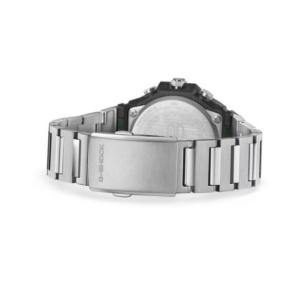 Reloj Casio GST-B1000D-3AER G-STEEL tapa trasera con brazalete de acero