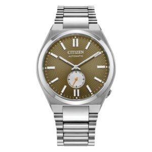 Reloj Citizen NK5010-51X Tsuyosa vista frontal esfera verde