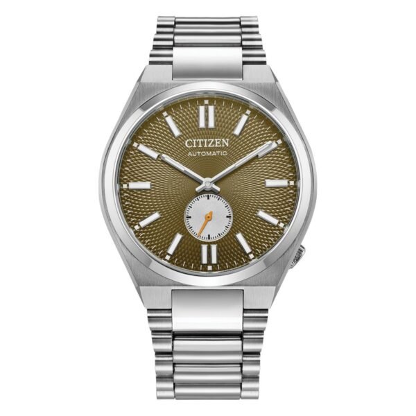 Reloj Citizen NK5010-51X Tsuyosa vista frontal esfera verde