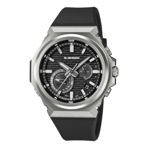 Casio GST-B1000-1AER G-STEEL negro frontal Reloj Casio GST-B1000-1AER G-STEEL esfera negra vista frontal