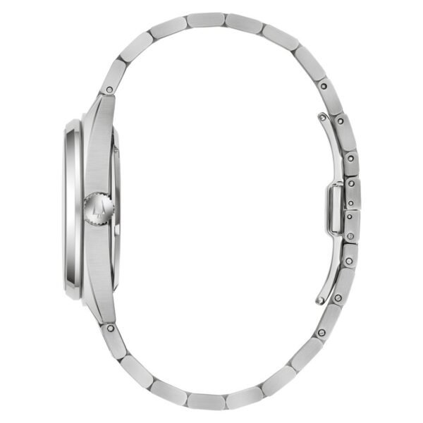 Bulova 96A293 perfil acero Reloj Bulova 96A293 Surveyor vista de perfil caja de acero