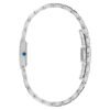 Reloj Bulova 96L360 Marc Anthony vista de perfil con corona azul