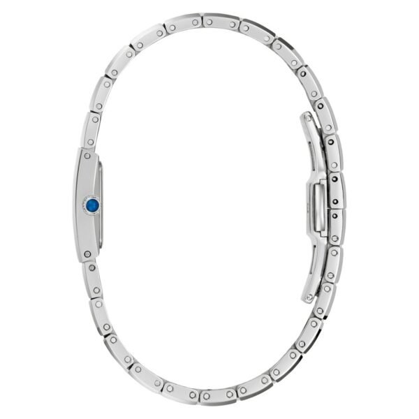 Reloj Bulova 96L360 Marc Anthony vista de perfil con corona azul