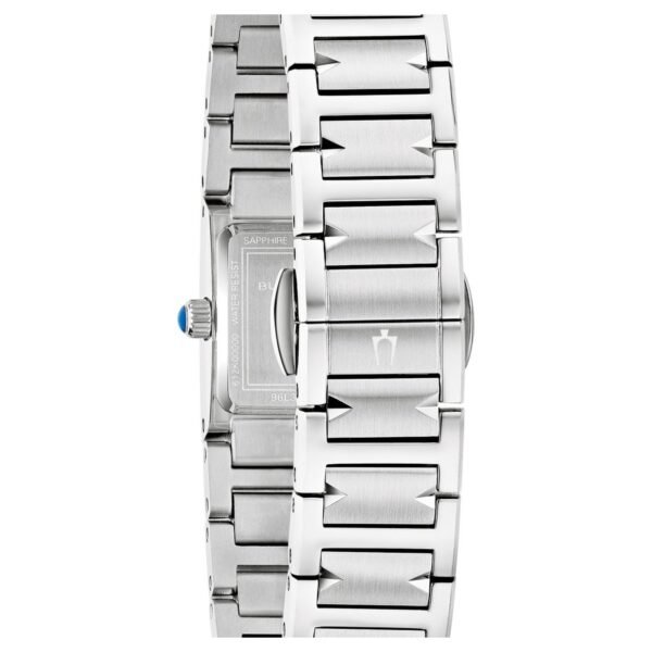 Reloj Bulova 96L360 Marc Anthony tapa trasera de acero con firma grabada