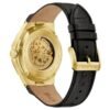 Reloj Bulova 97A206 Prestige tapa trasera de cristal con movimiento automático