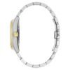 Bulova 98A338 perfil bicolor Reloj Bulova 98A338 Surveyor vista de perfil con corona tono oro