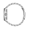 Reloj Citizen AW1830-88X Pilot Traveler vista lateral y pulsera de acero