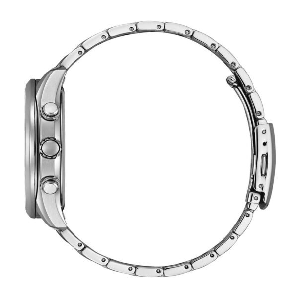 Reloj Citizen BY1030-50L Tsuki-yomi Moon Phase vista de perfil caja de acero