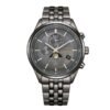 Reloj Citizen BY1037-51H Tsuki-yomi Moon Phase vista frontal esfera gris