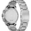 Citizen CA0690-88E vista trasera Reloj Citizen CA0690-88E Aviator Crono vista trasera y pulsera de acero