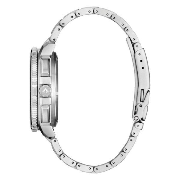 Citizen JV3006-50L perfil acero Reloj Citizen JV3006-50L Promaster WaveTracker vista de perfil caja de acero
