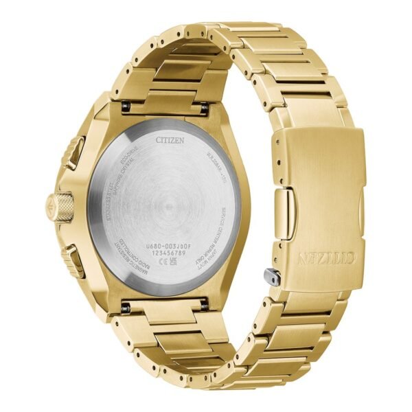 Citizen JY8144-50E tapa trasera Reloj Citizen JY8144-50E Promaster Skyhawk tapa trasera de acero dorado