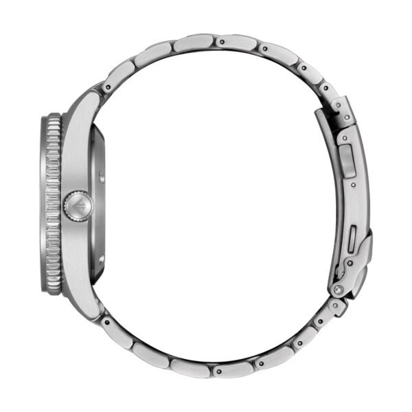 Reloj Citizen NY0120-52X Promaster vista de perfil con corona a rosca