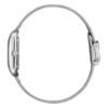 Reloj Citizen EM0491-81D Lady vista de perfil caja de acero y pulsera de malla
