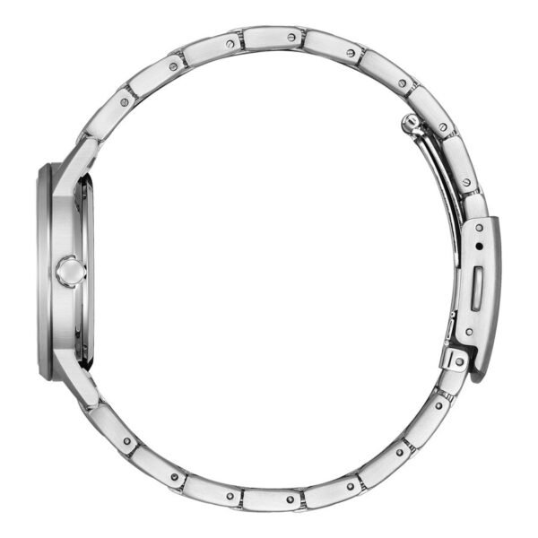 Reloj Citizen EW2720-57A Lady vista de perfil caja y pulsera de acero