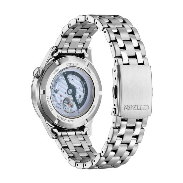 Citizen NH9131-73L tapa trasera Reloj Citizen NH9131-73L tapa trasera de cristal con calibre automático 8229