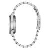 Citizen NJ0200-50W perfil Reloj Citizen NJ0200-50W Tsuyosa vista de perfil caja y pulsera de acero