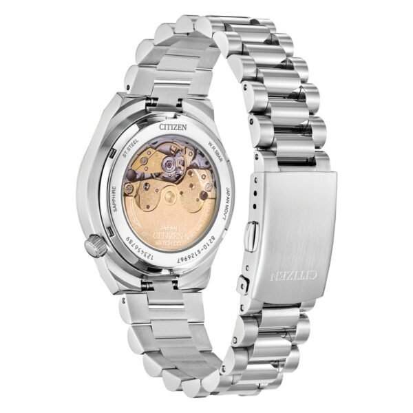 Citizen NJ0200-50W tapa trasera Reloj Citizen NJ0200-50W Tsuyosa tapa trasera de cristal con calibre 8210