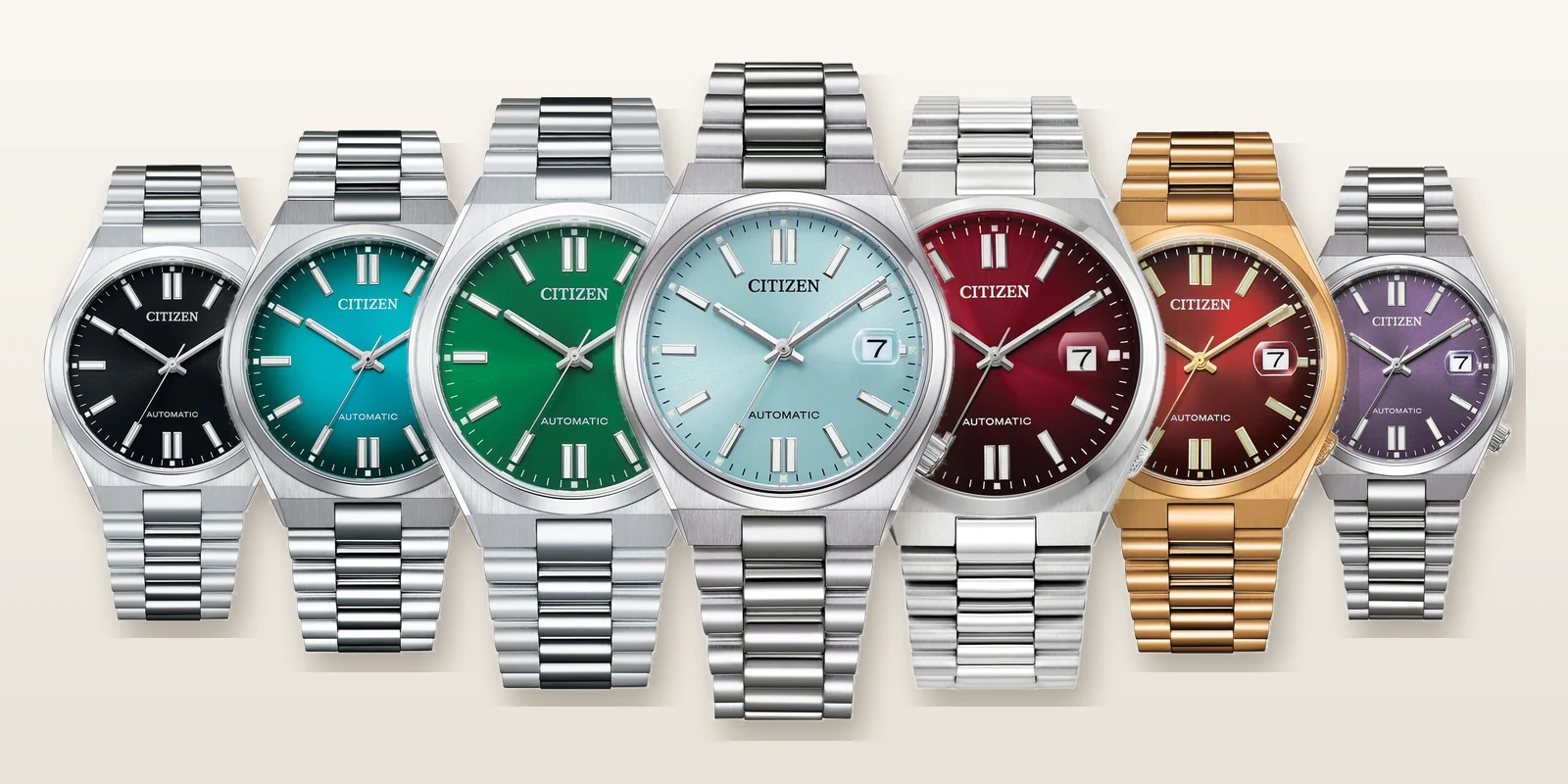 Citizen Tsuyosa opinión: siete modelos de la colección con esferas de colores